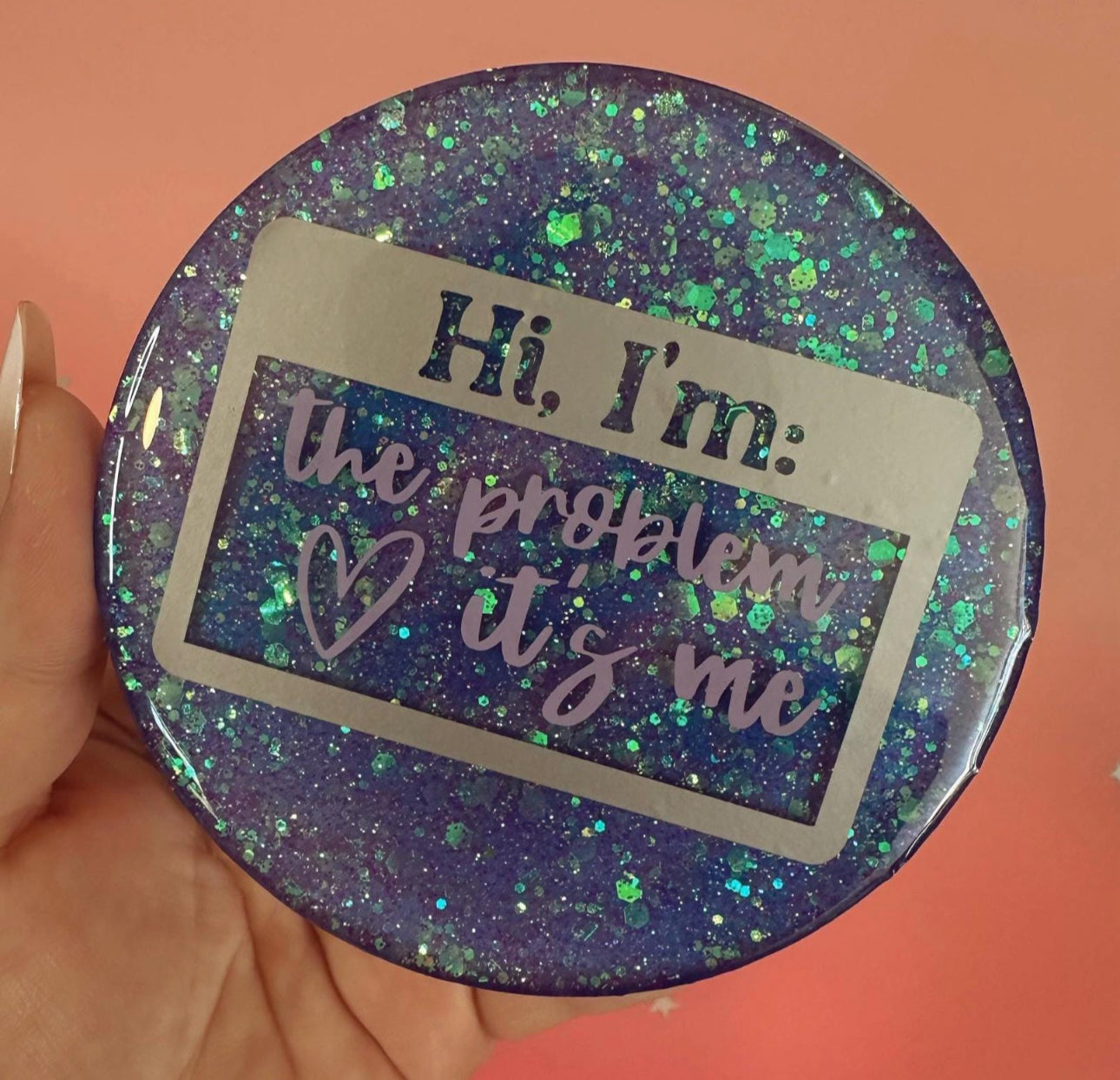 Taylor Swift Inspired Resin Coasters – Handmade Album & Era Coaster – Midnights