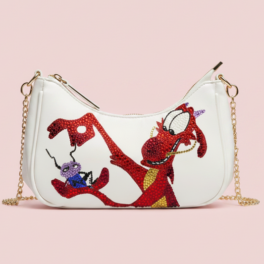 Custom Rhinestone Character Bag