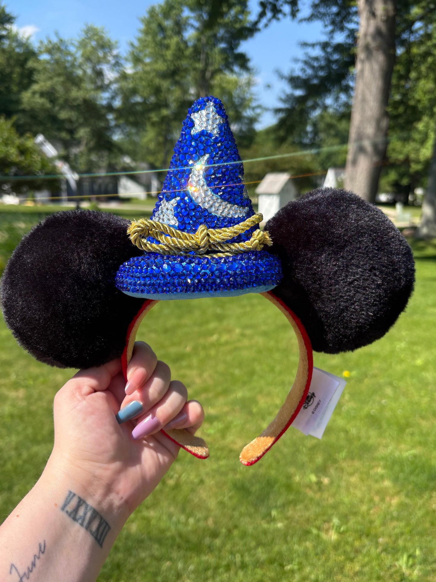 Fantasia Sorcerer Mickey Bling Ear Headband